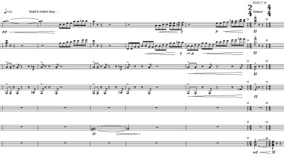 The Cure - Score Sample